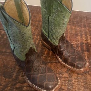 Like new kids HP by Anderson Bean western boots, sz 1